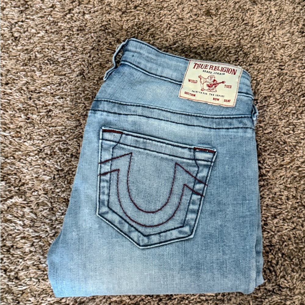 True Religion Women's Denim Jeans with Stitch Detail
